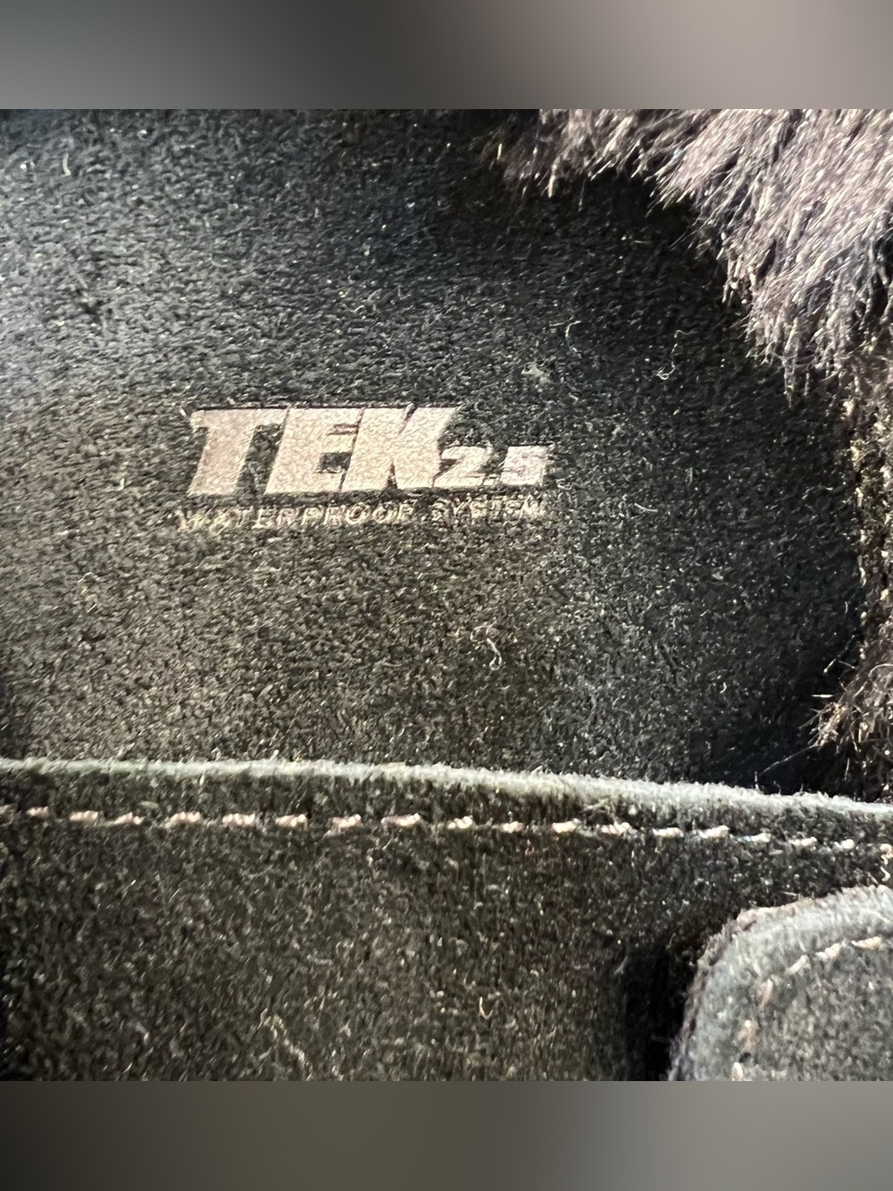 LL Bean Boots Waterproof Faux Fur Black Suede Primaloft Tall Winter Women's 9 - Picture 6 of 10